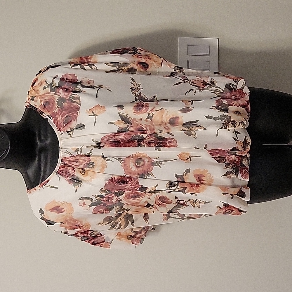 Bubble hem blouse